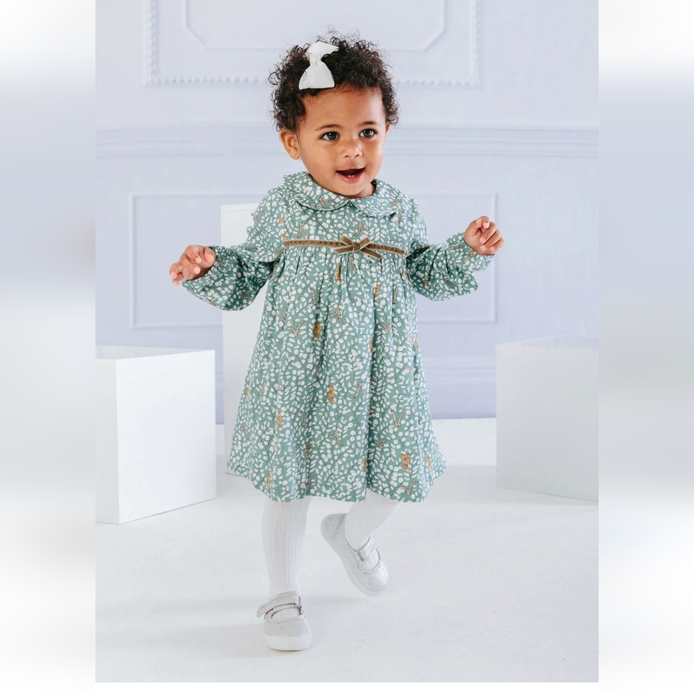 Confiture Little Woodland Bunny Jersey Dress with matching Leggings
